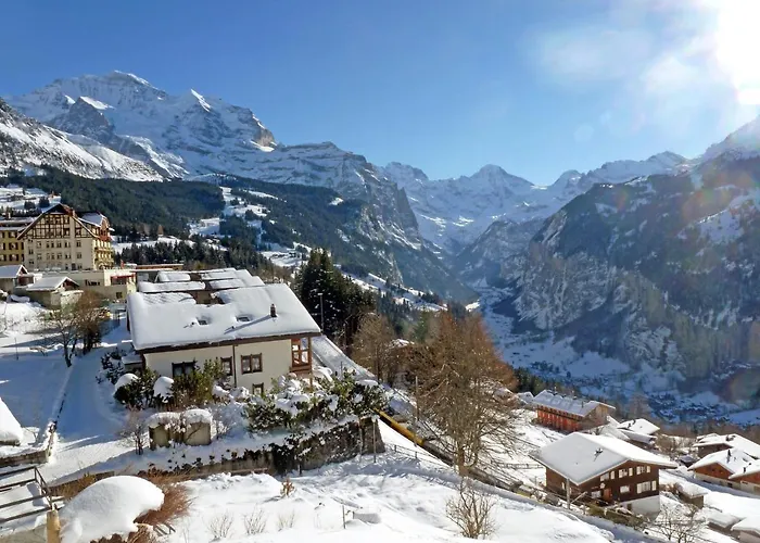 Im Gruebi Apt-5 By Interhome Wengen